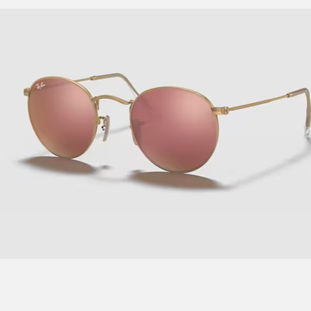 Round gold rayban sunglasses